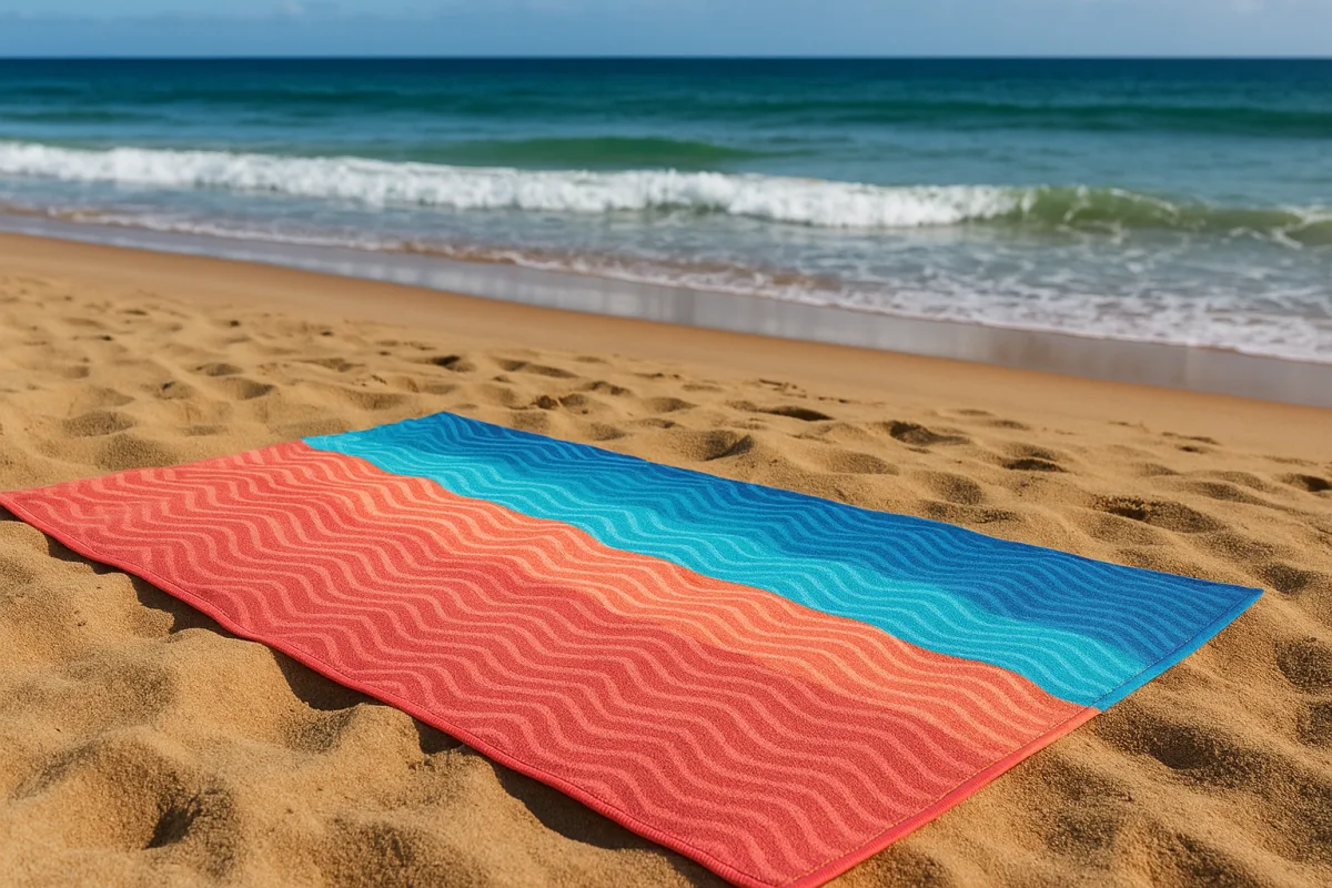 Asciugamani anti-sabbia per il mare: la verità sul comfort che possono offrire