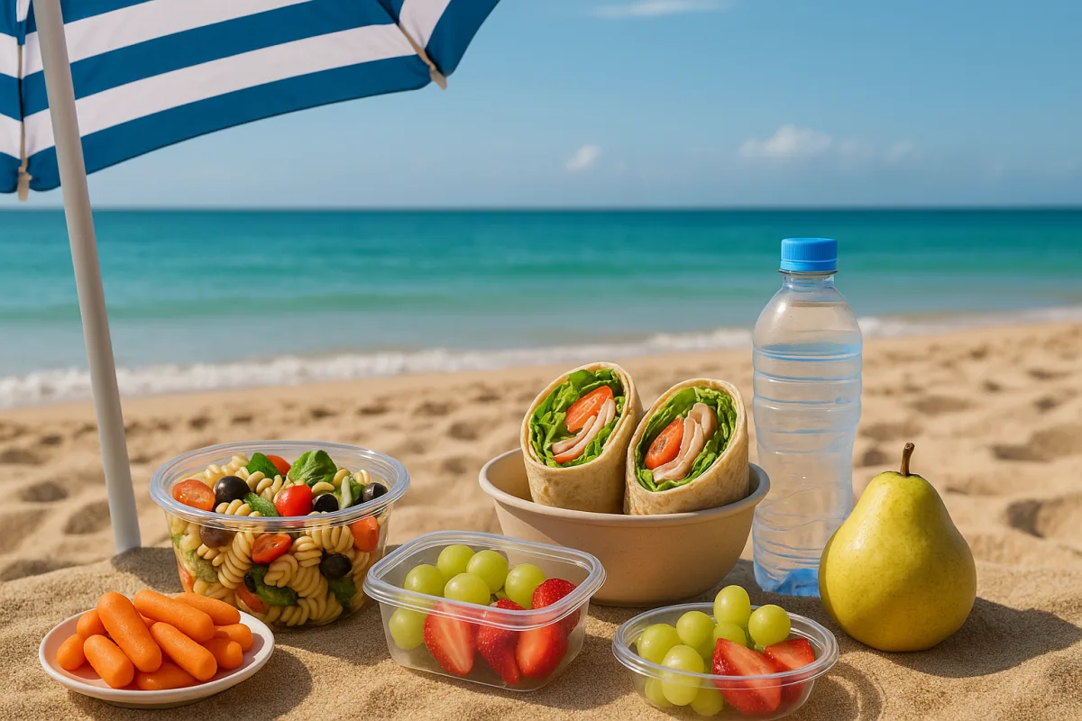 Cosa mangiare sotto l’ombrellone senza appesantirsi? Consigli pratici per spuntini leggeri e saporiti
