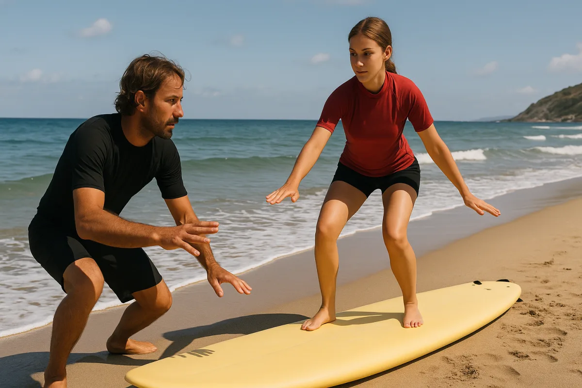 Lezioni di surf per principianti: le spiagge italiane dove imparare in sicurezza senza folla