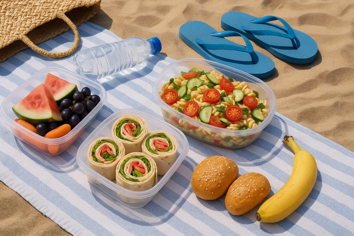 Pranzo al sacco per la spiaggia: soluzioni facili che resistono al caldo senza perdere sapore