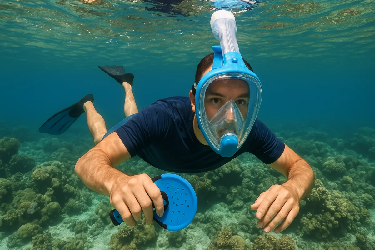 Ingranditori d’acqua e maschere trasparenti: quali accessori non deludono durante lo snorkeling
