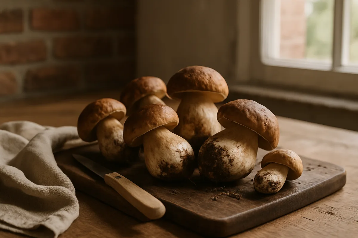 Cosa fare con i funghi dei Nebrodi appena raccolti