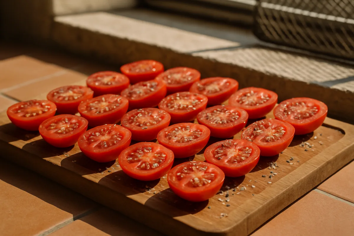 Perché i pomodori si seccano al sole e non nel forno