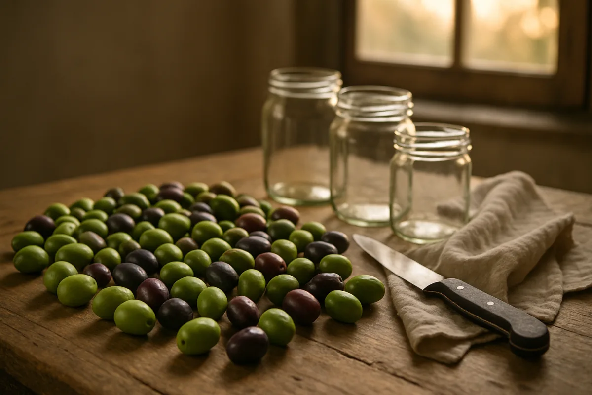 Perché le olive in Sicilia si raccolgono prima? Cosa cambia nel vasetto